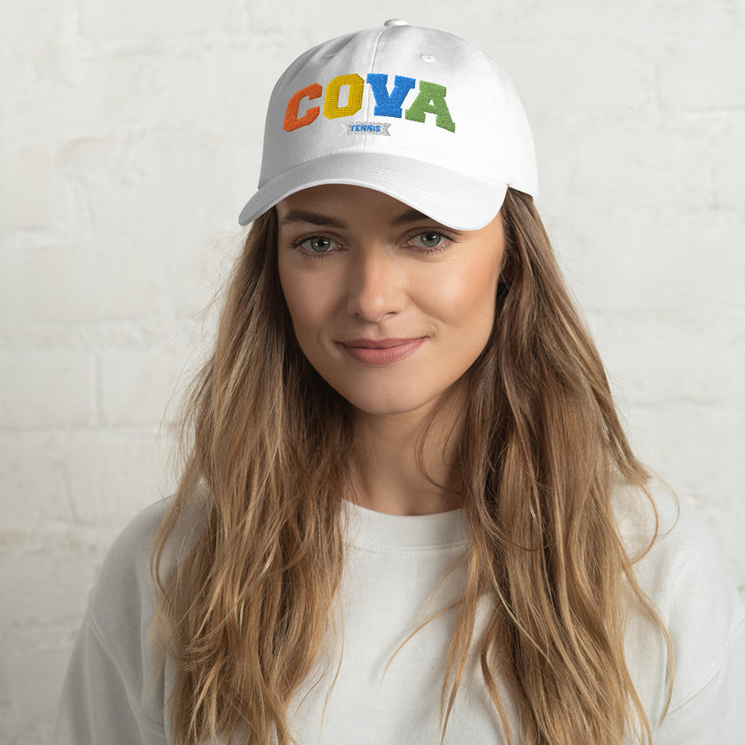 CoVA Tennis Rainbow Dad hat