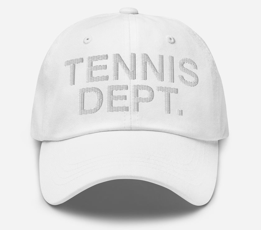 Tennis Dept Dad hat by CoVA Tennis