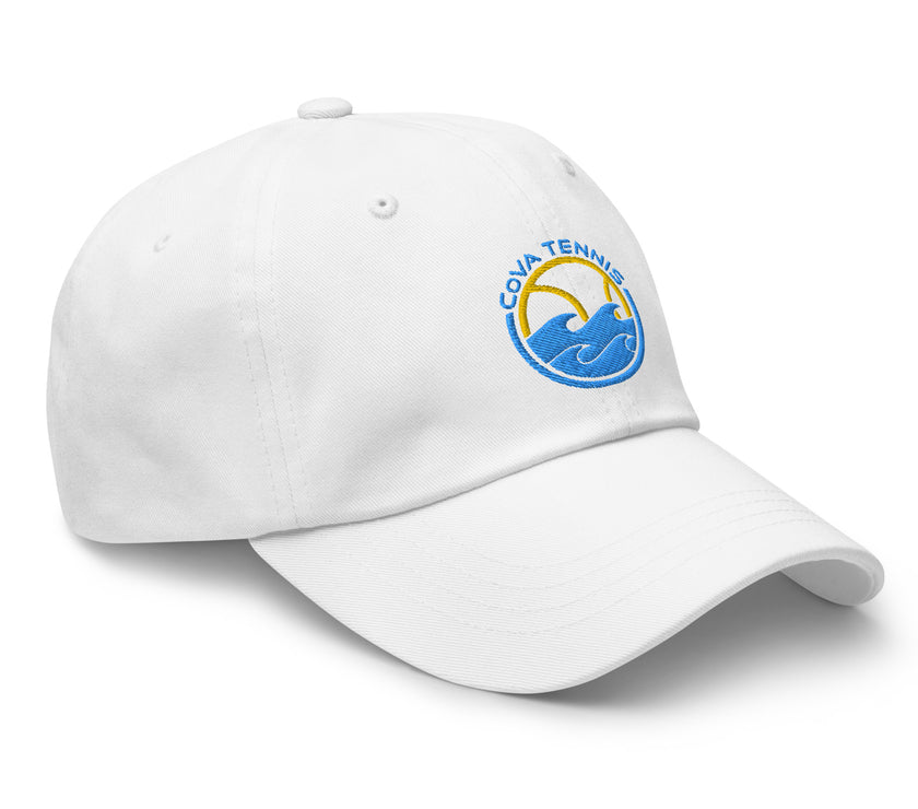 CoVA Tennis Ball & Waves Logo Dad hat