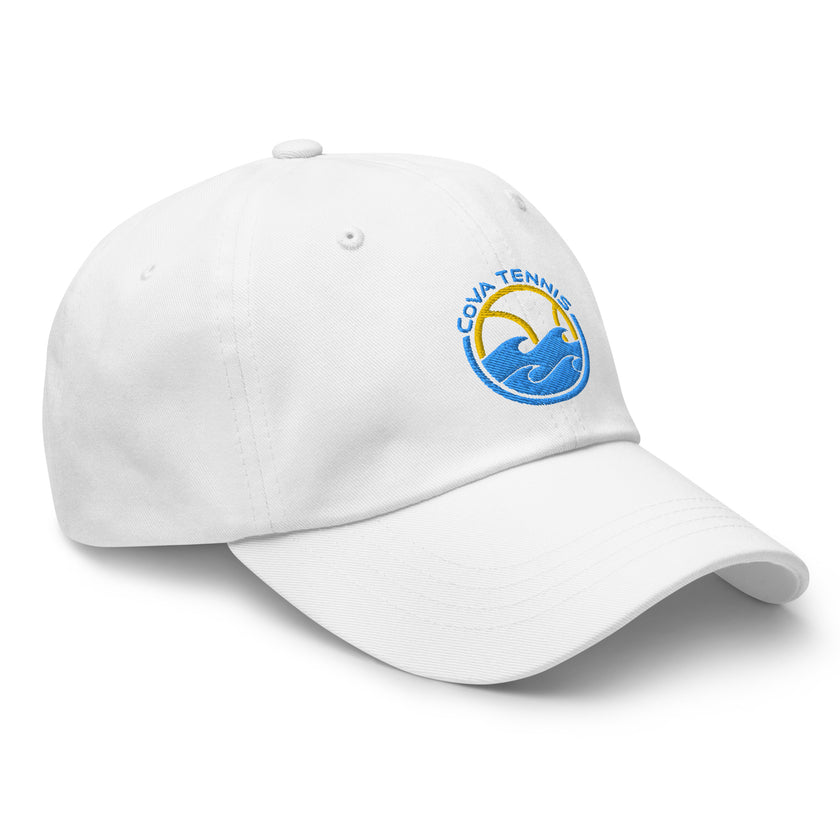 CoVA Tennis Ball & Waves Logo Dad hat