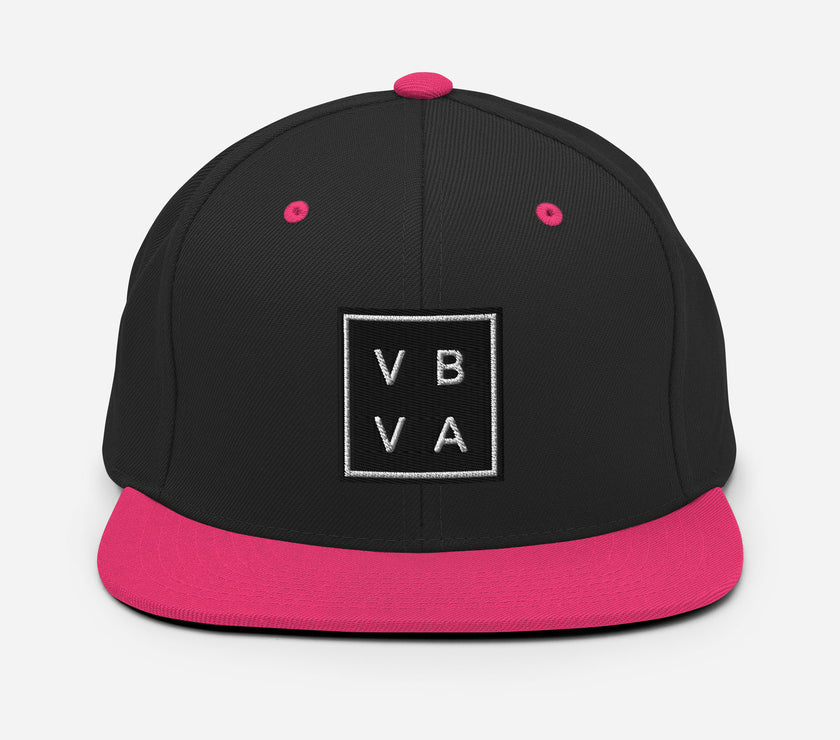 VBVA Snapback Hat by CoVA Tennis Virginia Beach Virginia