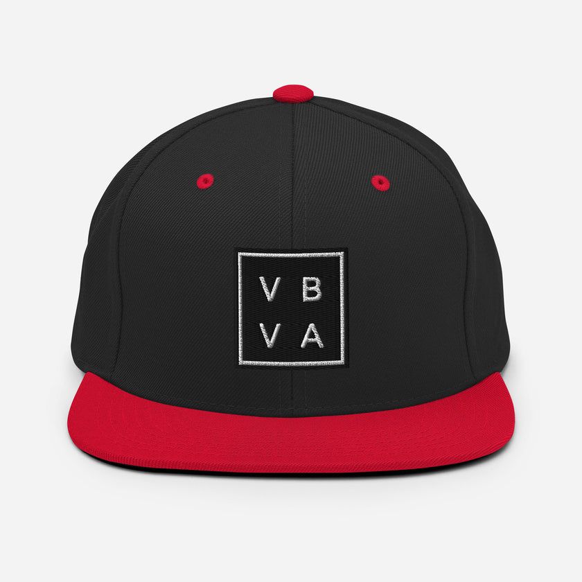 VBVA Snapback Hat by CoVA Tennis Virginia Beach Virginia