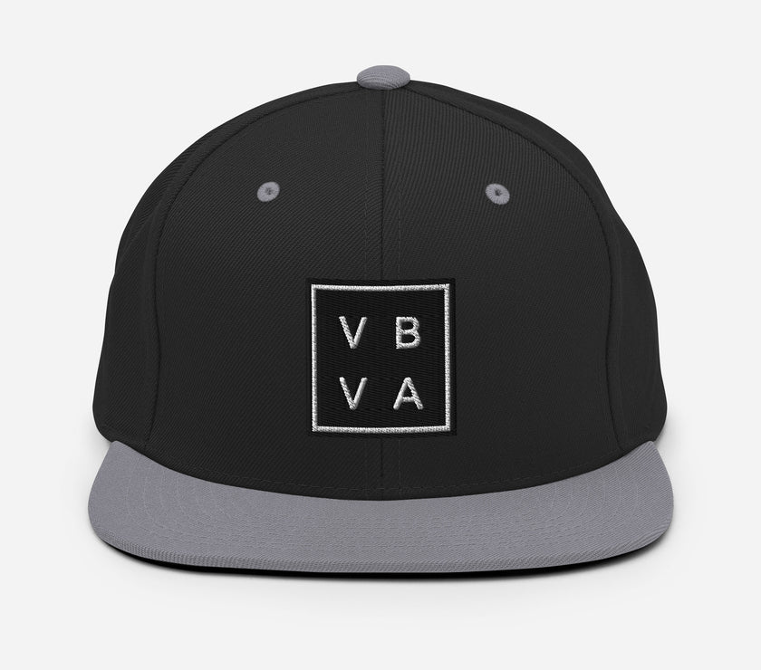 VBVA Snapback Hat by CoVA Tennis Virginia Beach Virginia