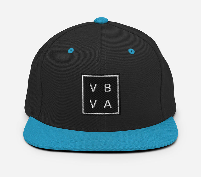 VBVA Snapback Hat by CoVA Tennis Virginia Beach Virginia