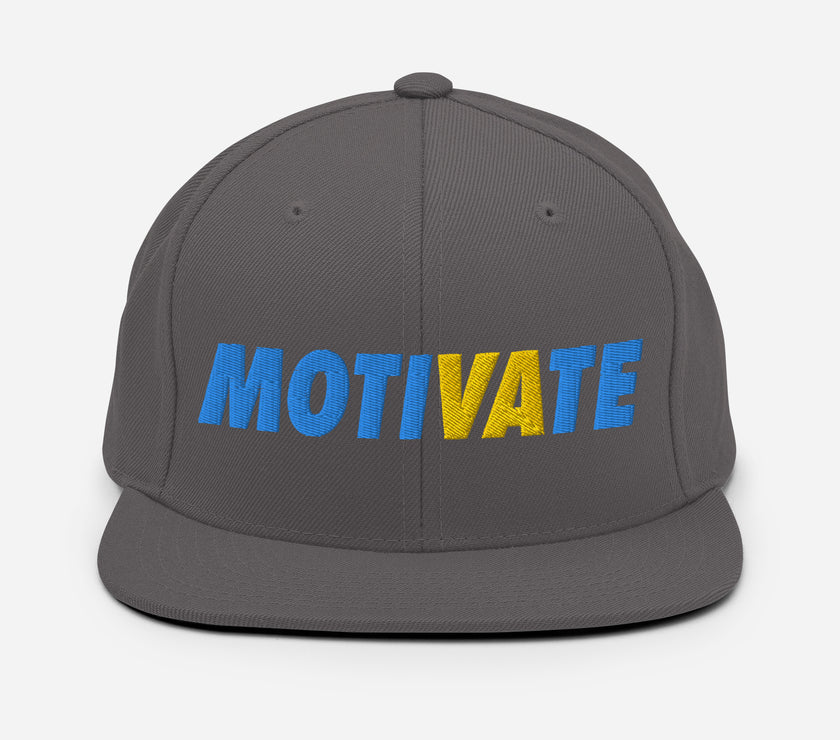 MOTIVATE by CoVA Tennis Snapback Hat