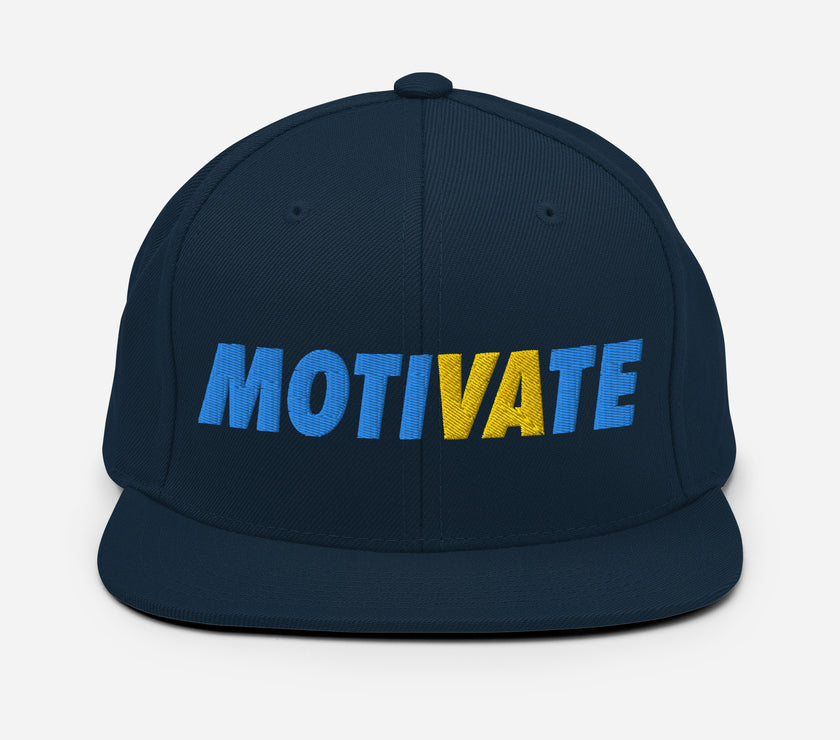 MOTIVATE by CoVA Tennis Snapback Hat