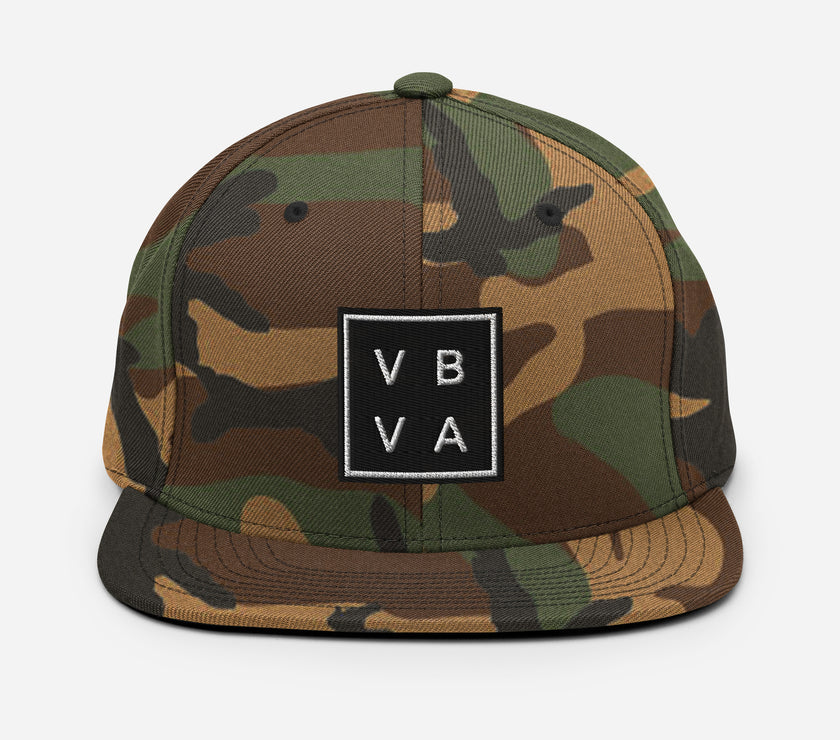 VBVA Snapback Hat by CoVA Tennis Virginia Beach Virginia