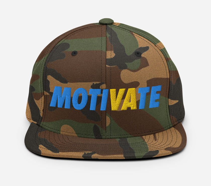 MOTIVATE by CoVA Tennis Snapback Hat