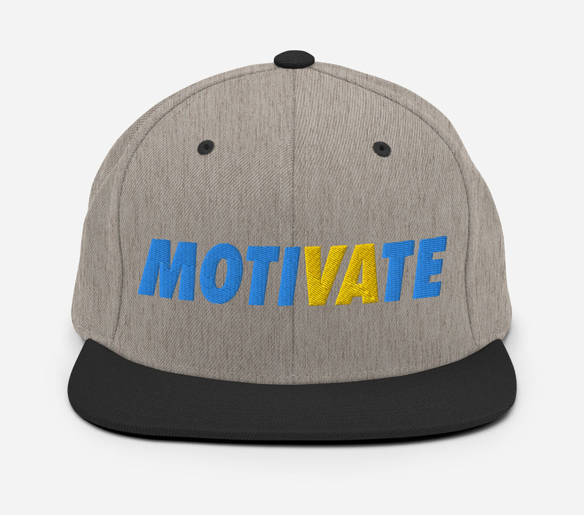 MOTIVATE by CoVA Tennis Snapback Hat