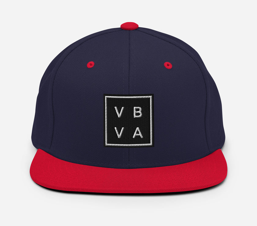 VBVA Snapback Hat by CoVA Tennis Virginia Beach Virginia