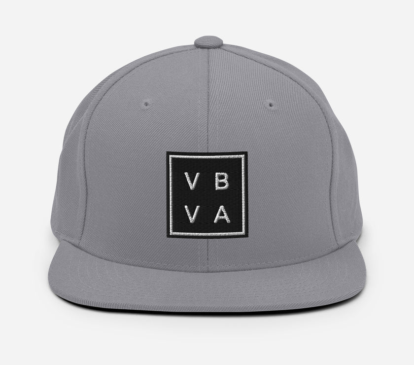 VBVA Snapback Hat by CoVA Tennis Virginia Beach Virginia