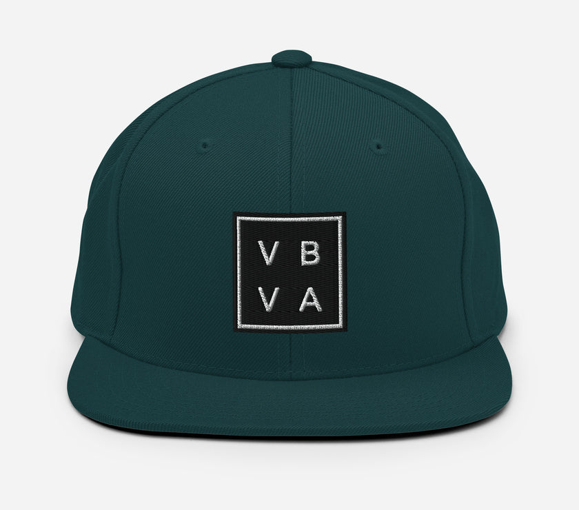 VBVA Snapback Hat by CoVA Tennis Virginia Beach Virginia