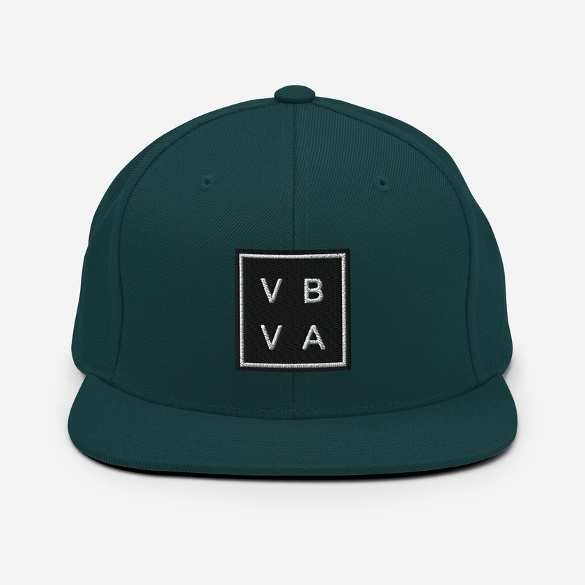 VBVA Snapback Hat by CoVA Tennis Virginia Beach Virginia