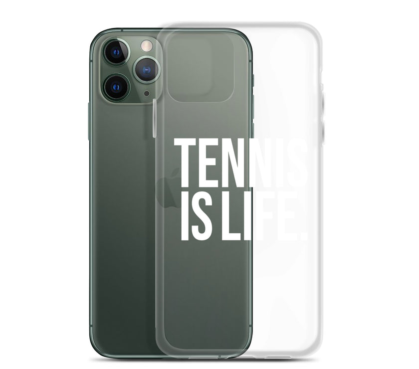 TENNIS IS LIFE Clear Case for iPhone® by CoVA Tennis