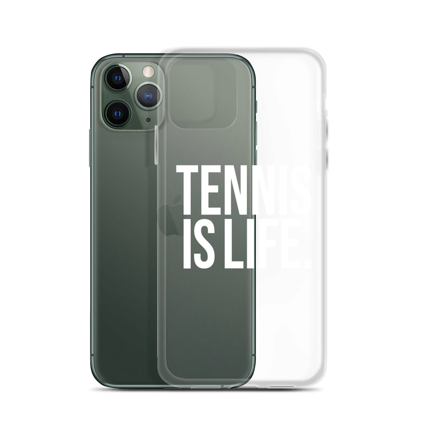 TENNIS IS LIFE Clear Case for iPhone® by CoVA Tennis