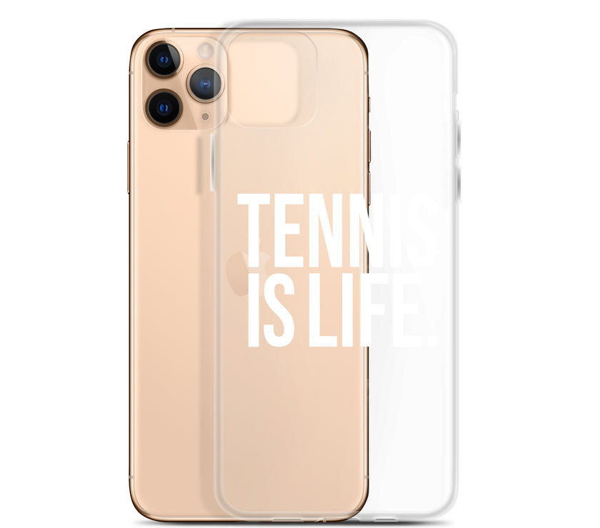 TENNIS IS LIFE Clear Case for iPhone® by CoVA Tennis