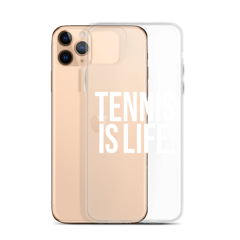 TENNIS IS LIFE Clear Case for iPhone® by CoVA Tennis