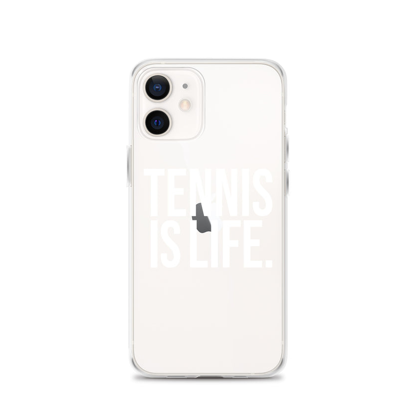 TENNIS IS LIFE Clear Case for iPhone® by CoVA Tennis