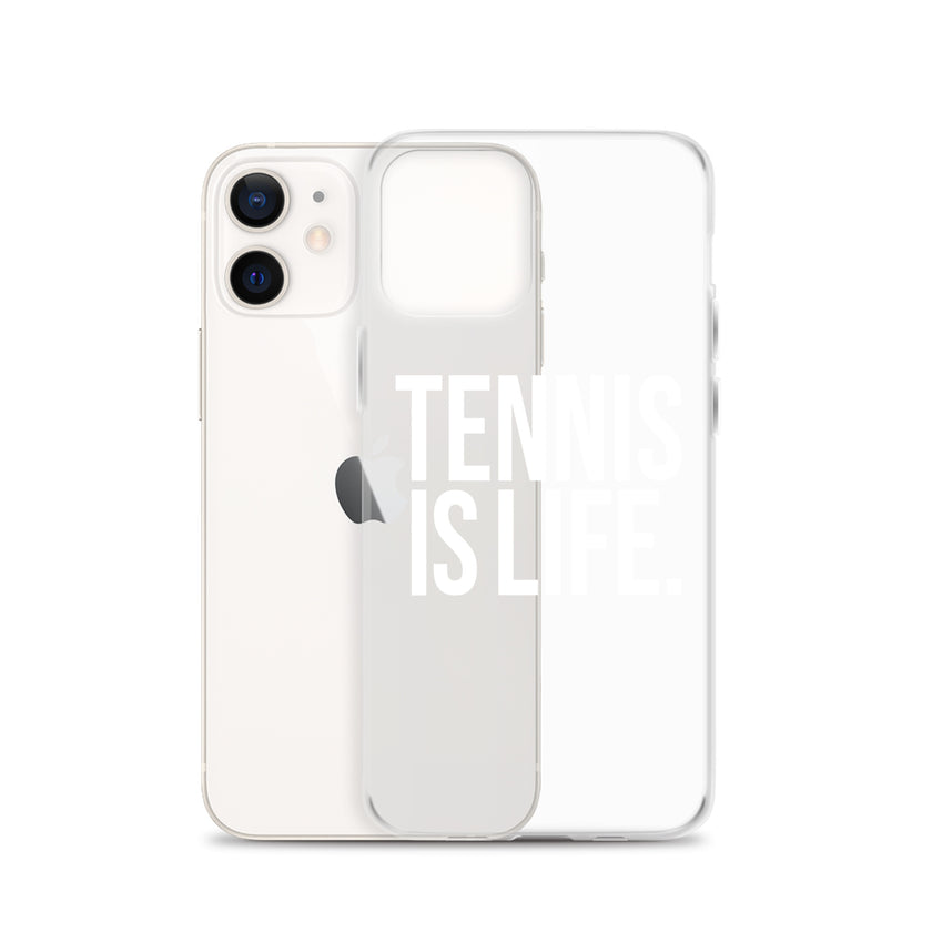 TENNIS IS LIFE Clear Case for iPhone® by CoVA Tennis