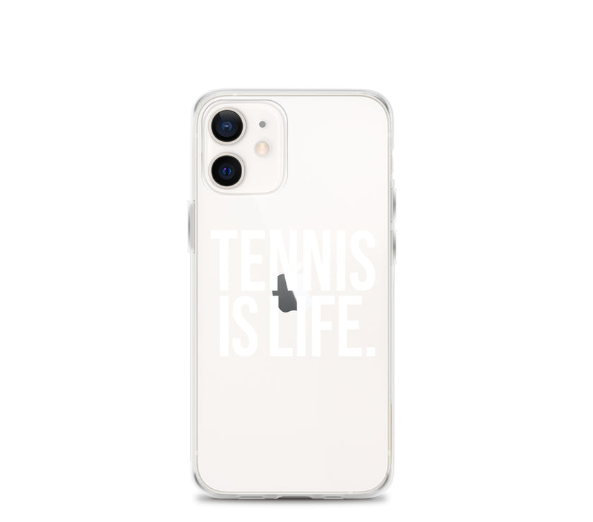 TENNIS IS LIFE Clear Case for iPhone® by CoVA Tennis