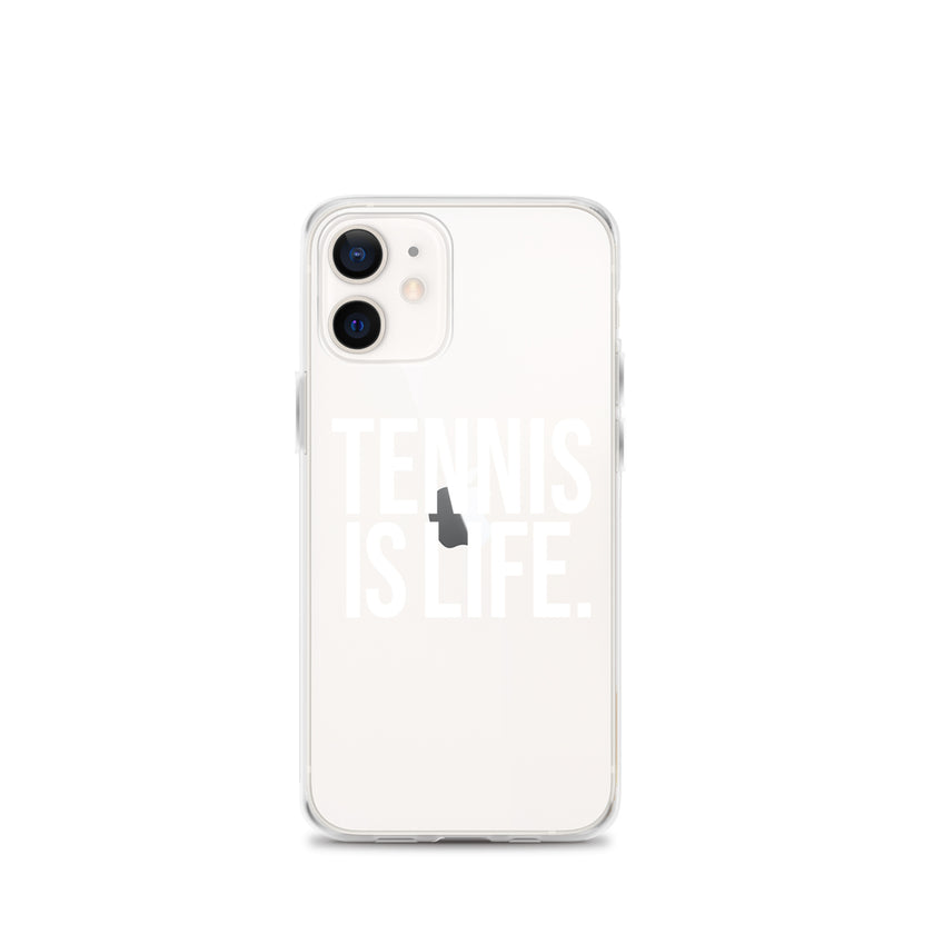 TENNIS IS LIFE Clear Case for iPhone® by CoVA Tennis