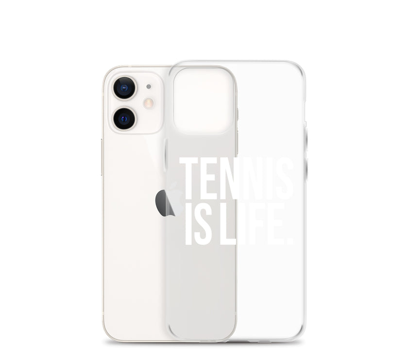 TENNIS IS LIFE Clear Case for iPhone® by CoVA Tennis