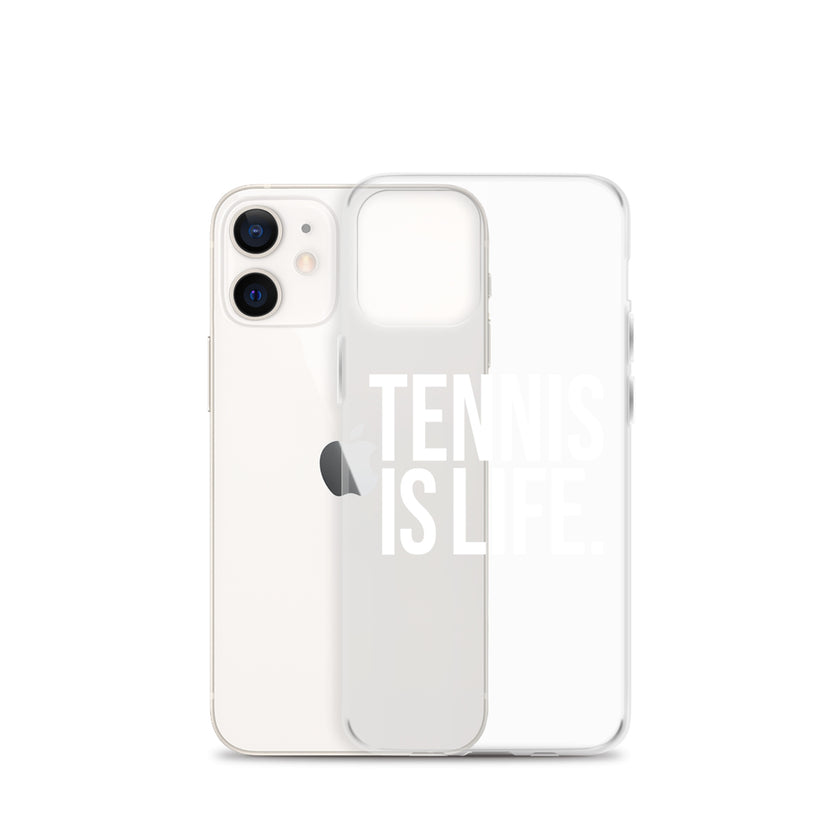 TENNIS IS LIFE Clear Case for iPhone® by CoVA Tennis