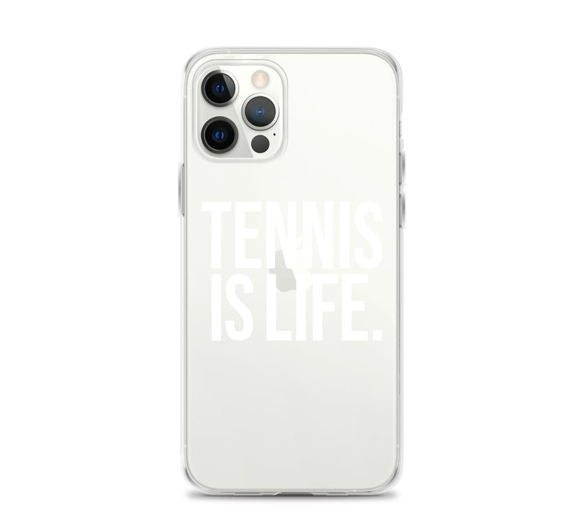 TENNIS IS LIFE Clear Case for iPhone® by CoVA Tennis