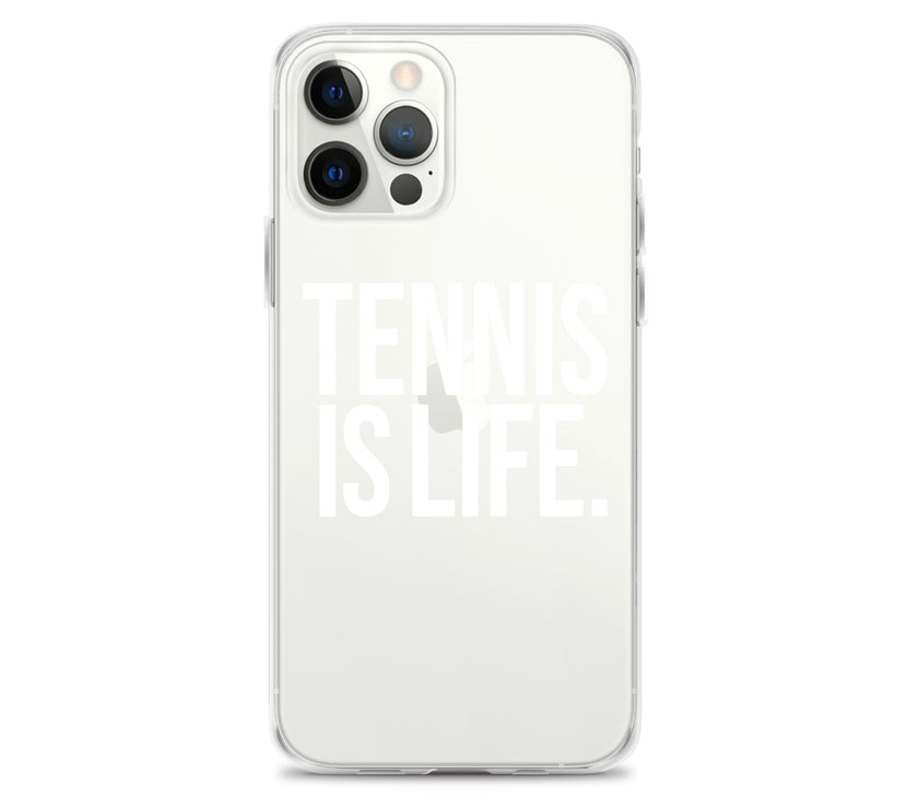 TENNIS IS LIFE Clear Case for iPhone® by CoVA Tennis