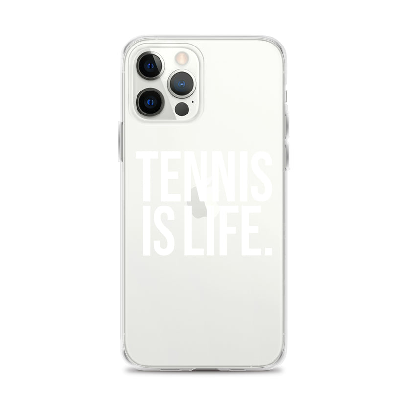 TENNIS IS LIFE Clear Case for iPhone® by CoVA Tennis