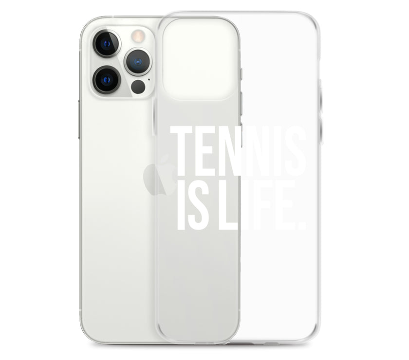 TENNIS IS LIFE Clear Case for iPhone® by CoVA Tennis