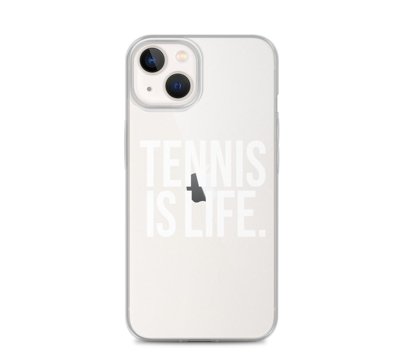 TENNIS IS LIFE Clear Case for iPhone® by CoVA Tennis