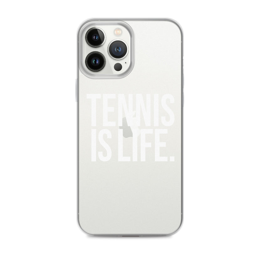 TENNIS IS LIFE Clear Case for iPhone® by CoVA Tennis