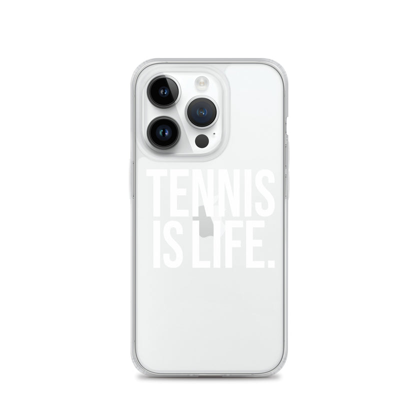 TENNIS IS LIFE Clear Case for iPhone® by CoVA Tennis