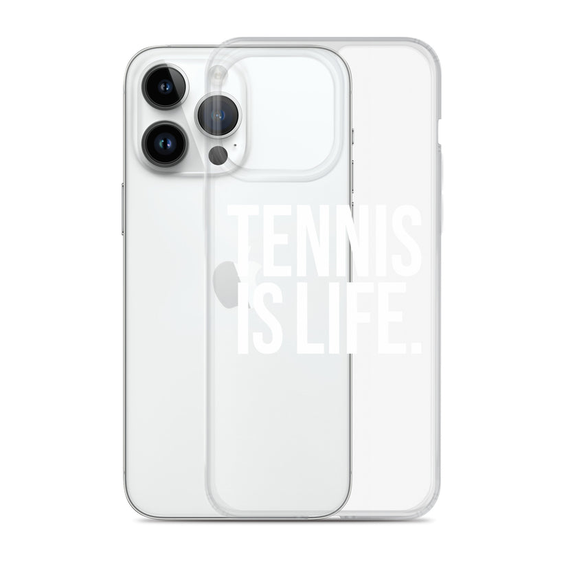 TENNIS IS LIFE Clear Case for iPhone® by CoVA Tennis