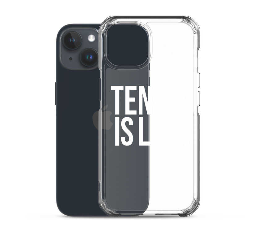 TENNIS IS LIFE Clear Case for iPhone® by CoVA Tennis