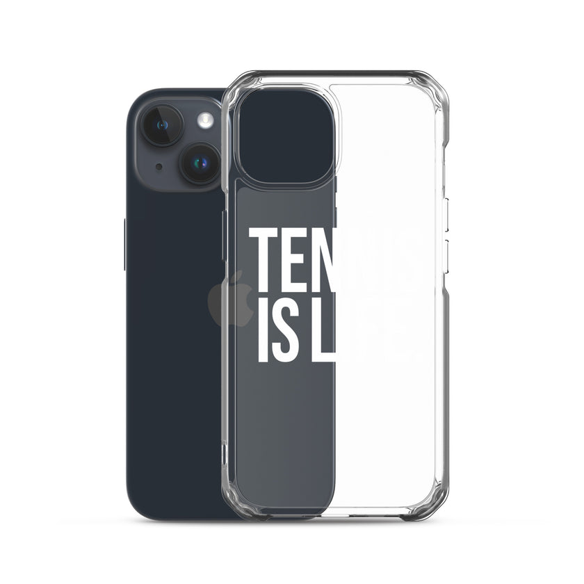 TENNIS IS LIFE Clear Case for iPhone® by CoVA Tennis