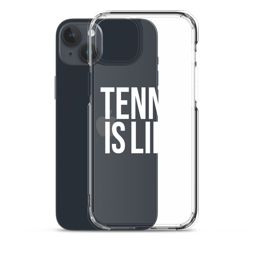 TENNIS IS LIFE Clear Case for iPhone® by CoVA Tennis