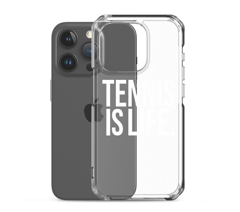 TENNIS IS LIFE Clear Case for iPhone® by CoVA Tennis