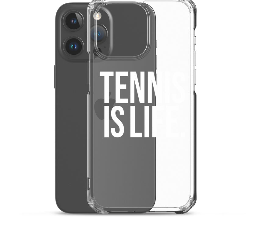 TENNIS IS LIFE Clear Case for iPhone® by CoVA Tennis