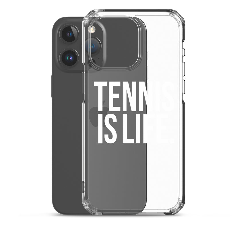 TENNIS IS LIFE Clear Case for iPhone® by CoVA Tennis