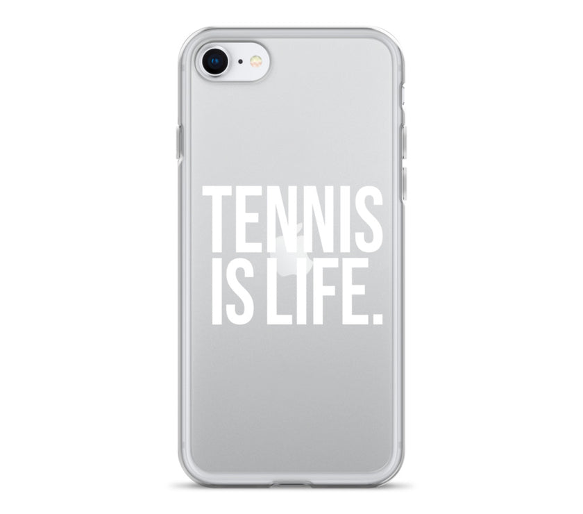 TENNIS IS LIFE Clear Case for iPhone® by CoVA Tennis