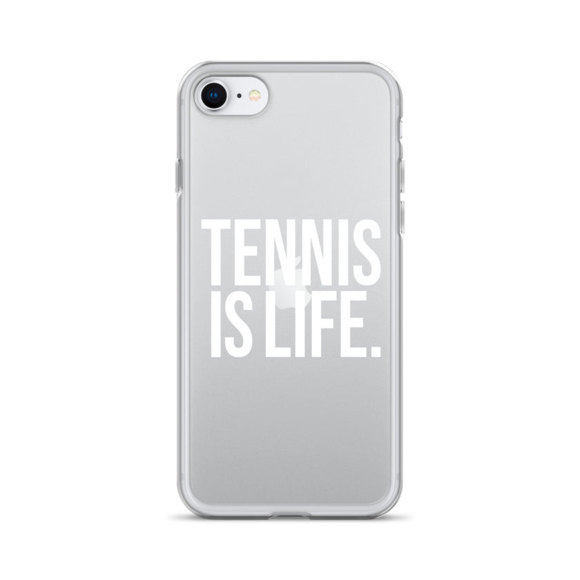 TENNIS IS LIFE Clear Case for iPhone® by CoVA Tennis