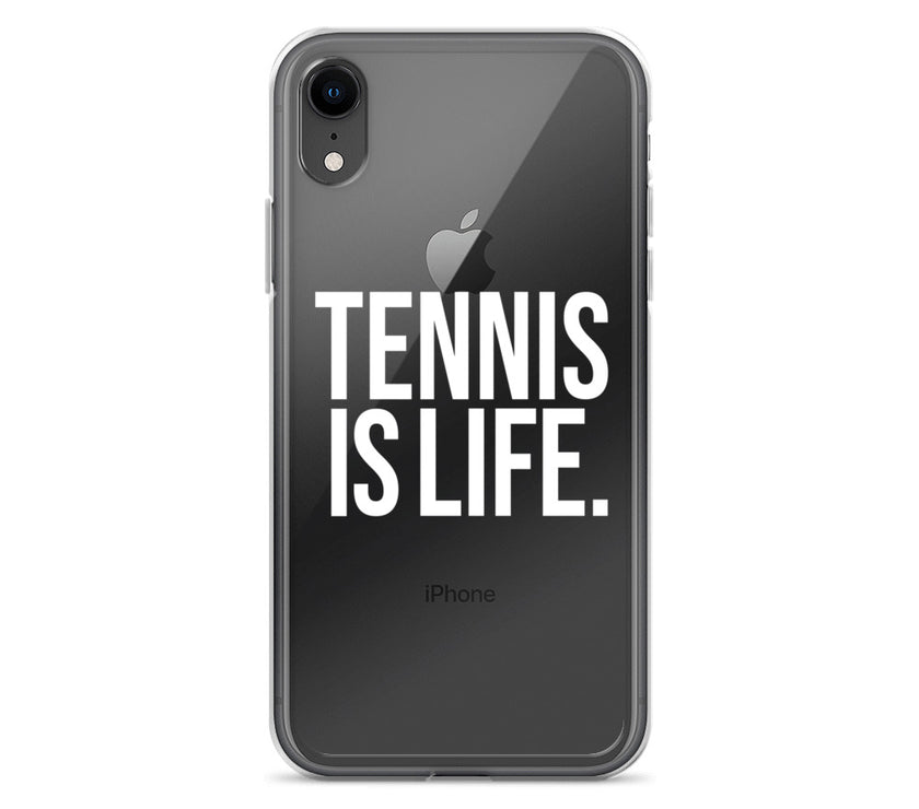 TENNIS IS LIFE Clear Case for iPhone® by CoVA Tennis