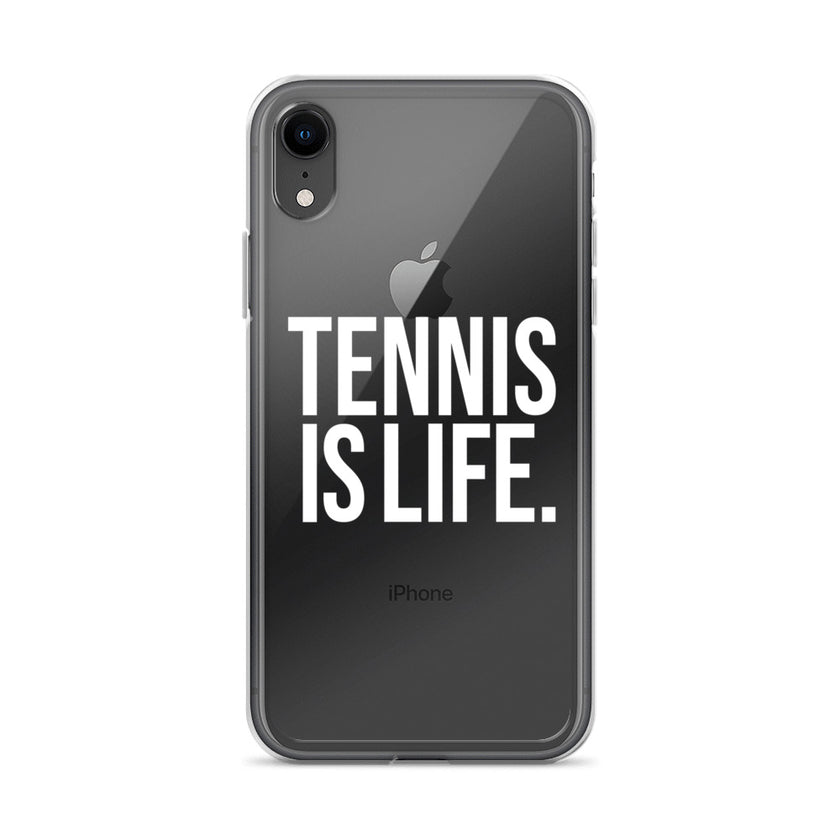 TENNIS IS LIFE Clear Case for iPhone® by CoVA Tennis