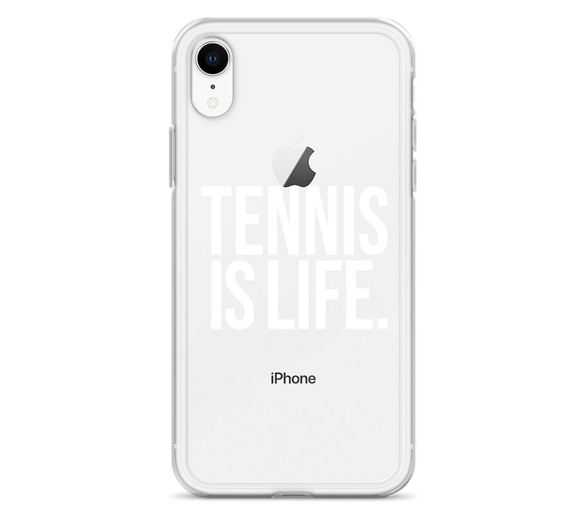 TENNIS IS LIFE Clear Case for iPhone® by CoVA Tennis