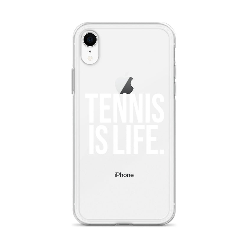 TENNIS IS LIFE Clear Case for iPhone® by CoVA Tennis