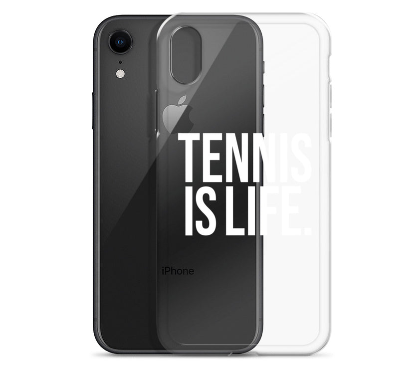 TENNIS IS LIFE Clear Case for iPhone® by CoVA Tennis