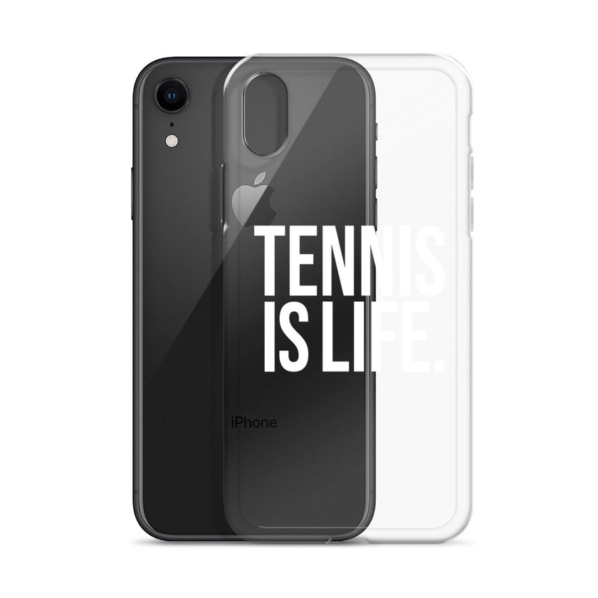 TENNIS IS LIFE Clear Case for iPhone® by CoVA Tennis