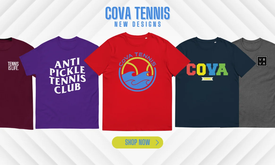 CoVA Tennis Center apparel and merchandise
